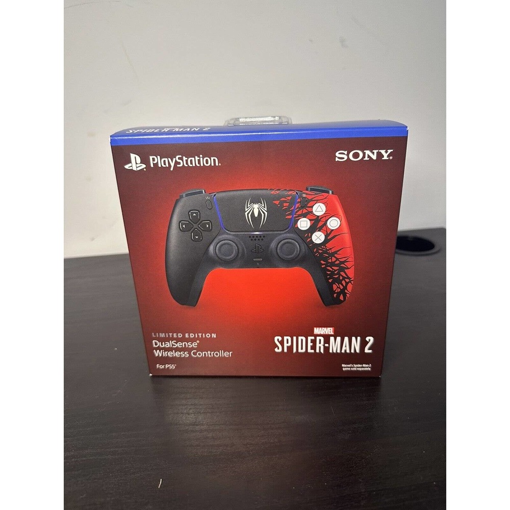 IN HAND - Spiderman 2 Limited Edition PS5 Dualsense Controller - Brand New
